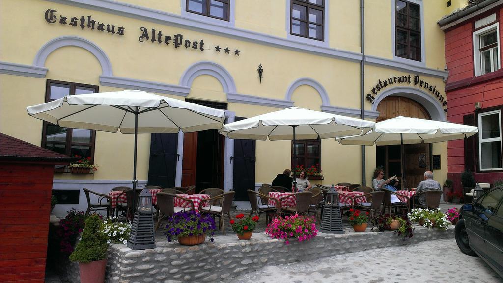 Pensiunea Gasthaus Alte Post Sighisoara Luaran gambar